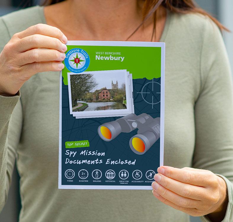 Interactive Treasure Hunt in Newbury - Solve Clues