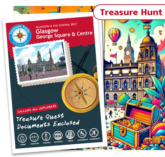 Treasure Hunt in Glasgow - Solve Clues & Explore