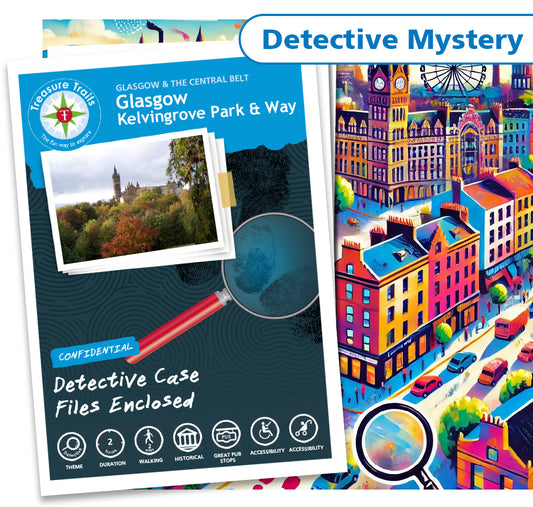 Mystery Trail in Glasgow - Solve Clues & Uncover Secrets