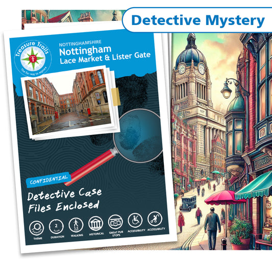 Nottingham - Lace Market & Lister Gate