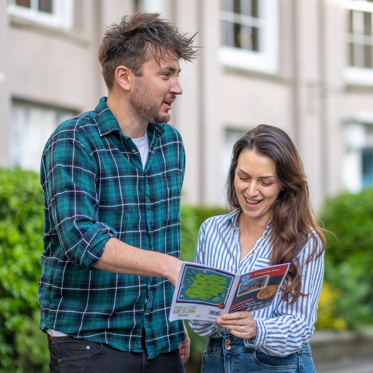 Interactive Treasure Hunt - Solve Clues