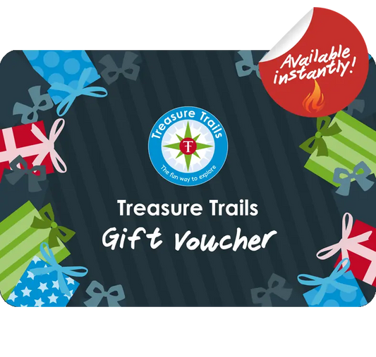 Give the gift of adventure with a Treasure Trails gift voucher!